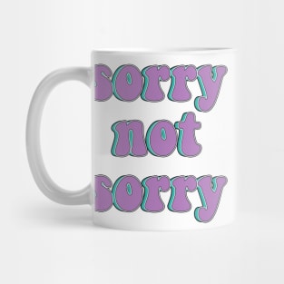 SIX Broadway - Sorry Not Sorry Mug